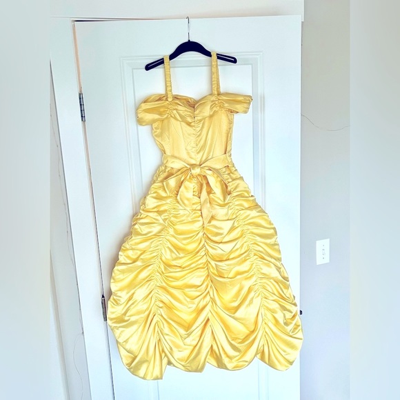 Trish Scully Size 7 Belle Dress Costume Beauty and the Beast - Picture 2 of 6